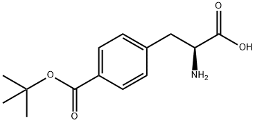 H-P-CARBOXY-PHE(OTBU)-OH Structure