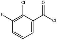 벤조일클로라이드,2-클로로-3-플루오로-(8CI,9CI) 구조식 이미지