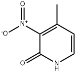 2-히드록시-4-메틸-3-니트로피리딘 구조식 이미지