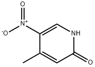 2-Hydroxy-4-methyl-5-nitropyridine Structure