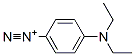 4-(diethylamino)benzenediazonium  Structure