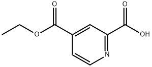 4-(ETHOXYCARBONYL)PYRIDINE-2-CARBOXYLIC ACID Structure