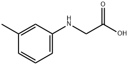 [(3-methylphenyl)amino]acetic acid Structure