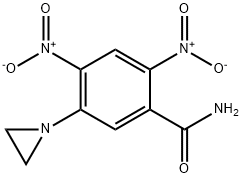 5-Aziridino-2,4-dinitrobenzamide Structure