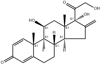 fluprednidene Structure