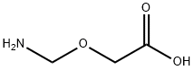 Acetic acid, 2-(aminomethoxy)- Structure