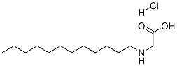 N-dodecylglycine hydrochloride  Structure