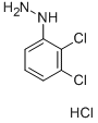 2,3-Dichlorophenylhydrazine hydrochloride 구조식 이미지