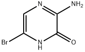 2(1H)-PYRAZINONE, 3-AMINO-6-BROMO- Structure