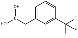 3-TRIFLUOROMETHYLBENZYLBORONIC ACID Structure