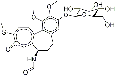 N-데스아세틸-N-포밀티오콜키코시드 구조식 이미지