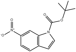 tert-butyl 6-nitro-1H-indole-1-carboxylate Structure