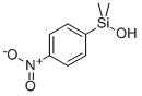 디메틸(4-니트로페닐)실라놀 구조식 이미지