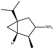 Bicyclo[3.1.0]hexan-3-amine, 4-methyl-1-(1-methylethyl)-, (1R,4S,5S)- (9CI) 구조식 이미지