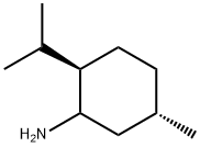 시클로헥산아민,5-메틸-2-(1-메틸에틸)-,(2R,5S)-(9CI) 구조식 이미지