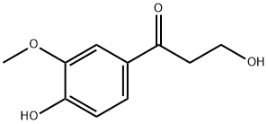 α,4'-Dihydroxy-3'-methoxypropiophenone 구조식 이미지