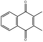 2,3-dimethyl-1,4-naphthoquinone Structure