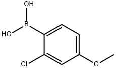 2-Chloro-4-methoxyphenylboronic acid 구조식 이미지