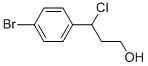 3-(4-BROMOPHENYL)-3-CHLOROPROPAN-1-OL Structure