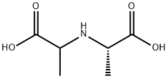 Alanine, N-(1-carboxyethyl)- (9CI) Structure