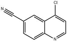4-CHLORO-6-CYANOQUINOLINE Structure