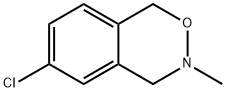 6-Chloro-3,4-dihydro-3-methyl-1H-2,3-benzoxazine 구조식 이미지