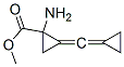 시클로프로판카르복실산,아미노시클로프로필리덴메틸렌-,메틸에스테르(9CI) 구조식 이미지