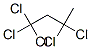 1,1,1,3,3-pentachlorobutane  Structure