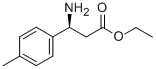 (S)-3-AMINO-3-(4-TOLYL)PROPIONIC ACID ETHYL ESTER Structure