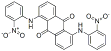 1,5-bis(o-nitroanilino)anthraquinone  구조식 이미지
