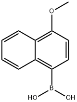 4-METHOXYNAPHTHALENE-1-BORONIC ACID Structure