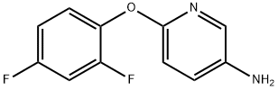 2-(2,4-Difluoro-phenoxy)-5-nitro-pyridine 구조식 이미지
