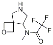 AcetaMide, 2,2,2-trifluoro-N-Methyl-N-2-oxa-6-azaspiro[3.4]oct-8-yl- 구조식 이미지