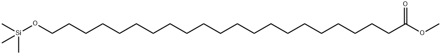 22-(Trimethylsiloxy)docosanoic acid methyl ester Structure