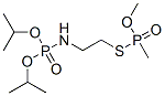 메틸포스포노티오산S-[2-[비스(이소프로폭시)포스피닐아미노]에틸]O-메틸에스테르 구조식 이미지