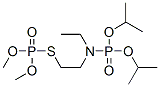 PhosphorothioicacidS-[2-[디이소프로폭시포스피닐(에틸)아미노]에틸]O,O-디메틸에스테르 구조식 이미지