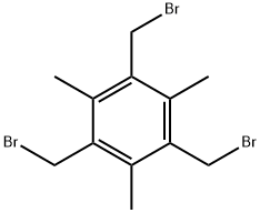 2,4,6-Tris(bromomethyl)mesitylene 구조식 이미지