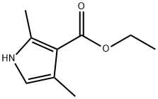 에틸2,4-디메틸-1H-피롤-3-카르복실레이트 구조식 이미지