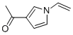 Ethanone, 1-(1-ethenyl-1H-pyrrol-3-yl)- (9CI) Structure