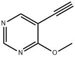 Pyrimidine, 5-ethynyl-4-methoxy- (9CI) Structure