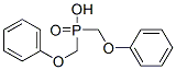 포스핀산,디(페녹시메틸)- 구조식 이미지