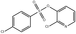 2-클로로-3-피리딜4-클로로벤젠-1-설포네이트 구조식 이미지