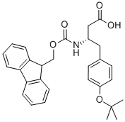 FMOC-L-BETA-HOMOTYROSINE(OTBU) Structure
