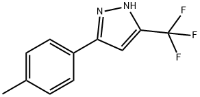 5-(트리플루오로메틸)-3-P-TOLYL-1H-피라졸 구조식 이미지