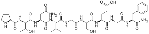 ALPHA-CGRP (29-37) (RAT) Structure