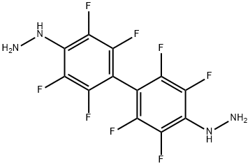 2,2',3,3',5,5',6,6'-OCTAFLUORO-4,4'-DIHYDRAZINO-1,1'-BIPHENYL Structure