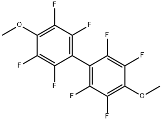 4,4'-DIMETHOXYOCTAFLUOROBIPHENYL 구조식 이미지