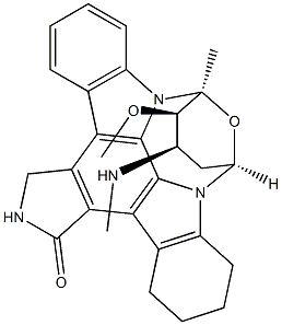 1,2,3,4-Tetrahydro Staurosporine Structure