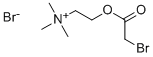 BROMOACETYLCHOLINE BROMIDE INHIBITOR OF CHOLINE Structure