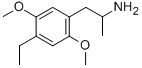 2,5-디메톡시-4-에틸람페타민 구조식 이미지